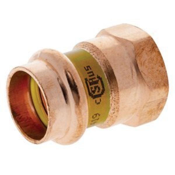 Press Couplings, Copper, 1-23/32