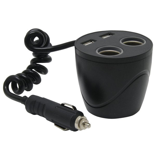 Cup Adapter, 4 Way, 12 V DC