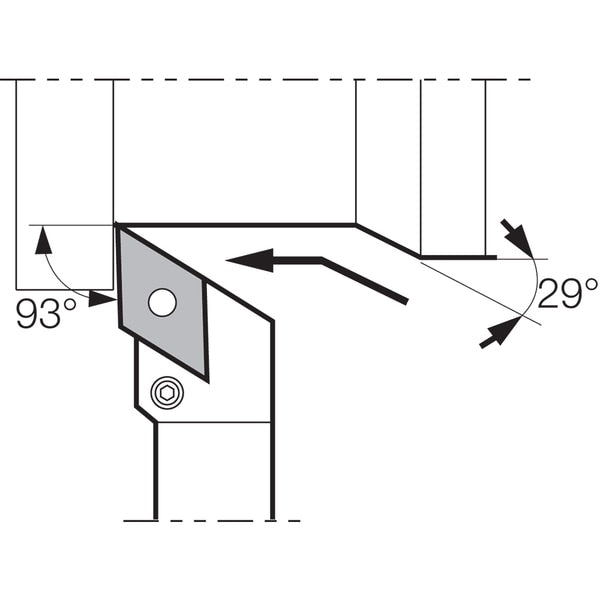 Turning Toolholder, PDJNR 3225P15