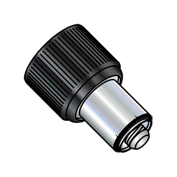 Captive Panel Screw, 832X.220X.036 Thrd Sz, 0.22 in Lg, Black