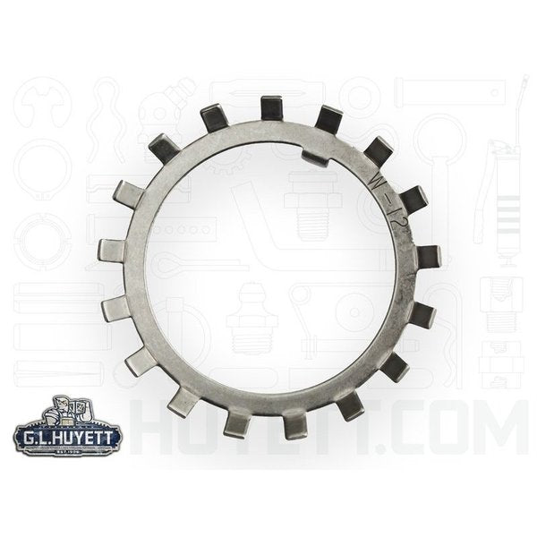 Bearing Lock Washer, Carbon Steel, Plain Finish