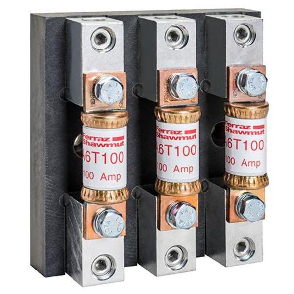 T Fuse Block, 600V, 100A, 3P CB
