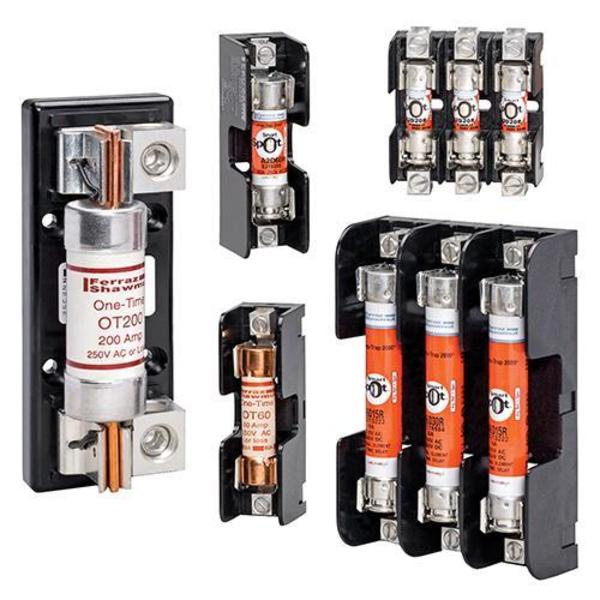 H+K Fuse Block, 250V, 30A, 2P PP