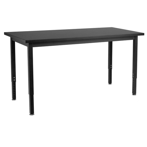 Rectangle Height Adjust Science Lab Table, 30