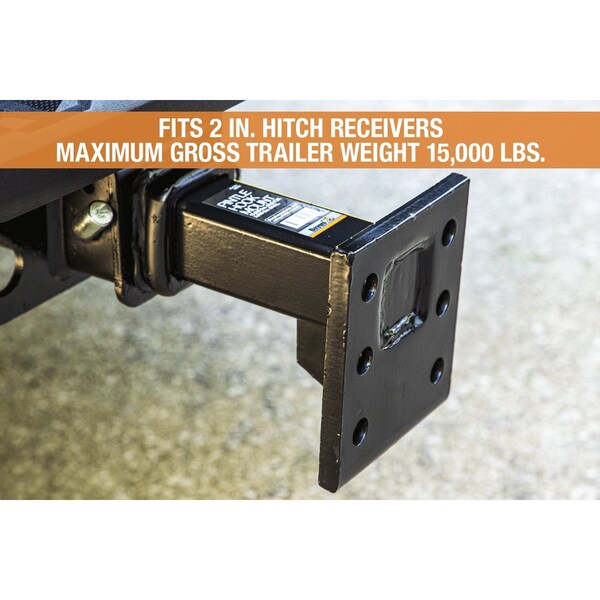 Pintle Hook Mount, GVW 14,000 lb.