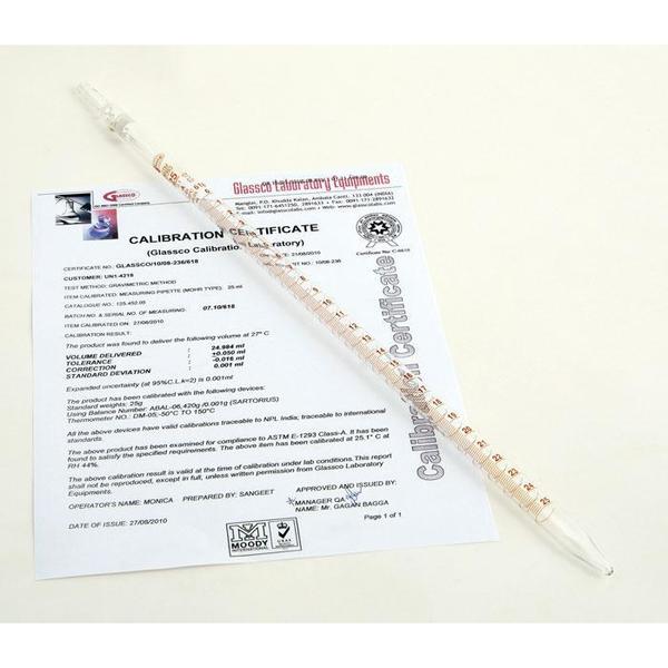 Pipettes, Mohr, Class A, Individual, PK 5