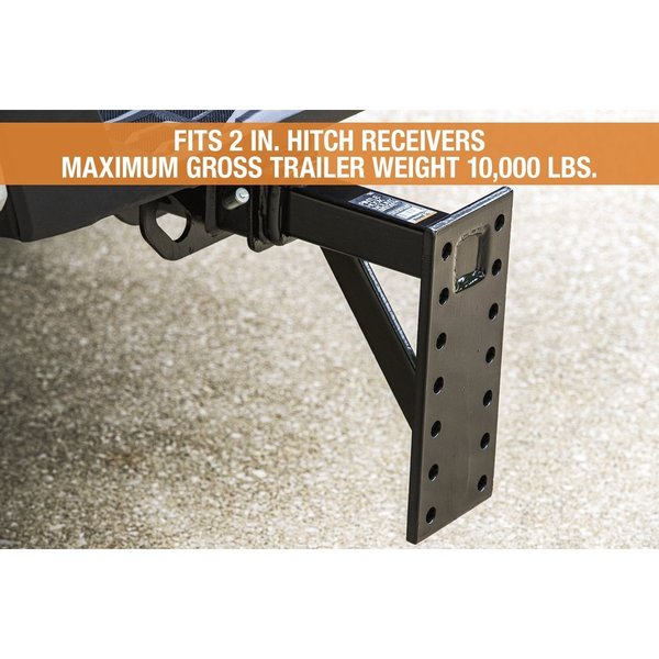 Pintle Hook Mount, GVW 10,000 lb.