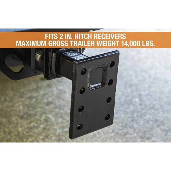 Pintle Hook Mount, GVW 10,000 lb.