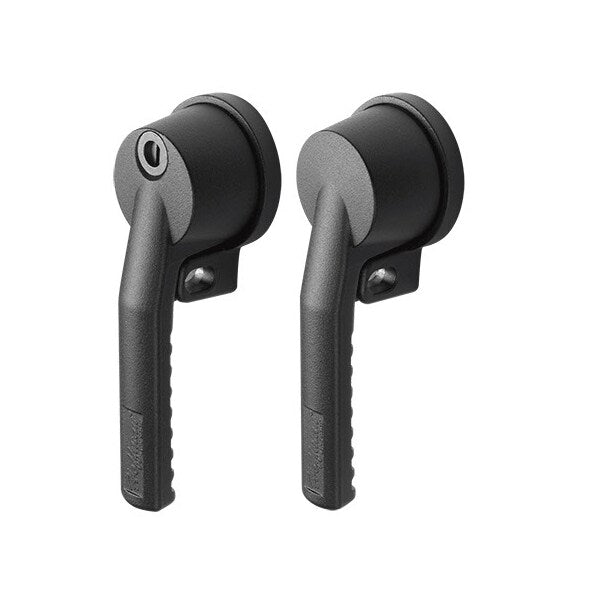 Powerglide Handles, Black, Steel