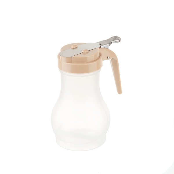 Syrup Dispenser, Teardrop, Almnd, 10oz, PK12