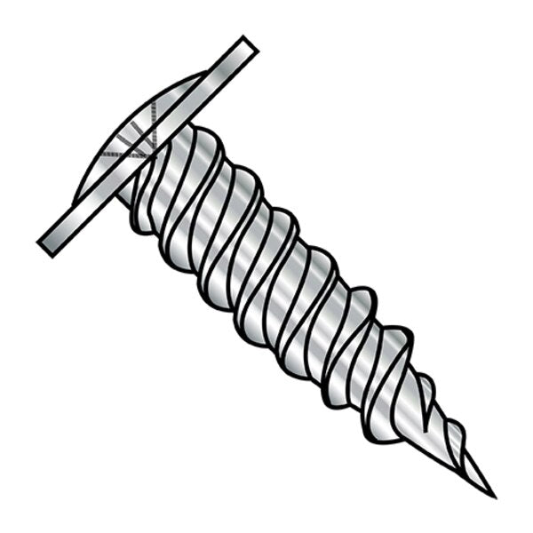 Self-Drilling Screw, #12-11 x 1-1/2 in, Plain 410 Stainless Steel Truss Head Phillips Drive, 300 PK