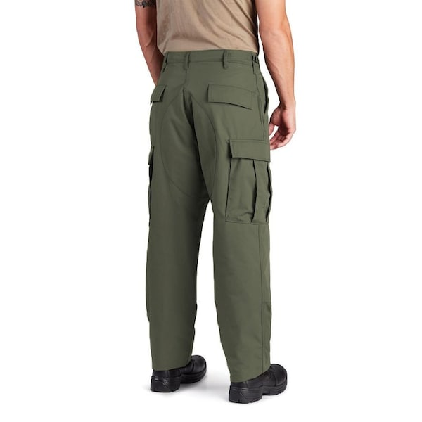 Mens Tactical Pant, Olive, Size M Long