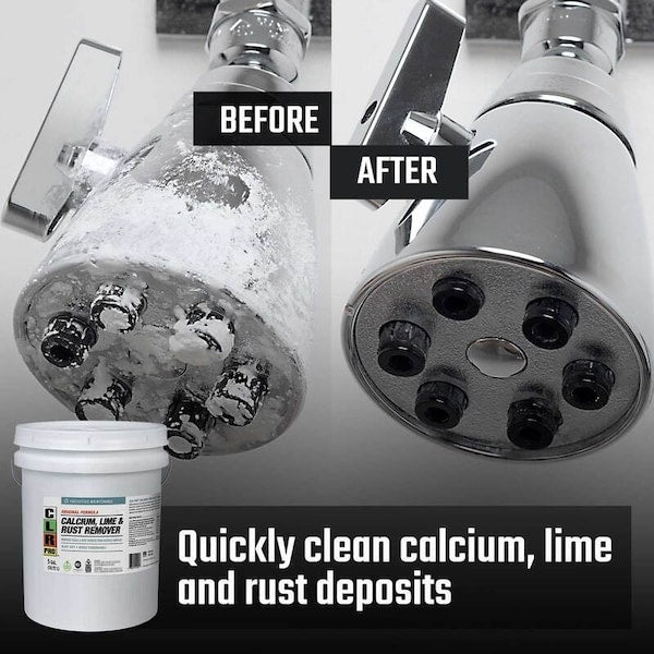 Calcium, Lime/Rust Remover, 5 gal, Bucket