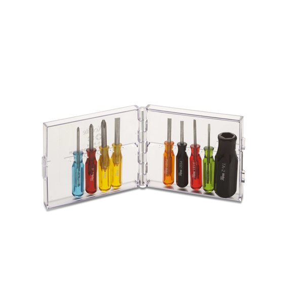 Screwdriver Set, Inch Sizes, 9 pcs