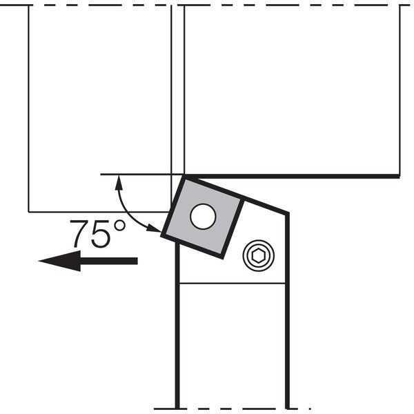 Turning Toolholder, PSBNL 2525M12