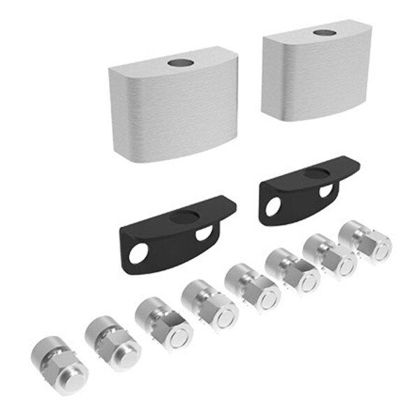 Hinge Kit, fits P-SF___Frames, Lt Gray, Steel 170-Degree