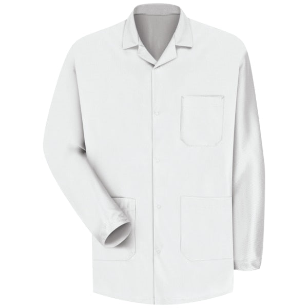 Unisex White Counter Jacket/Esd