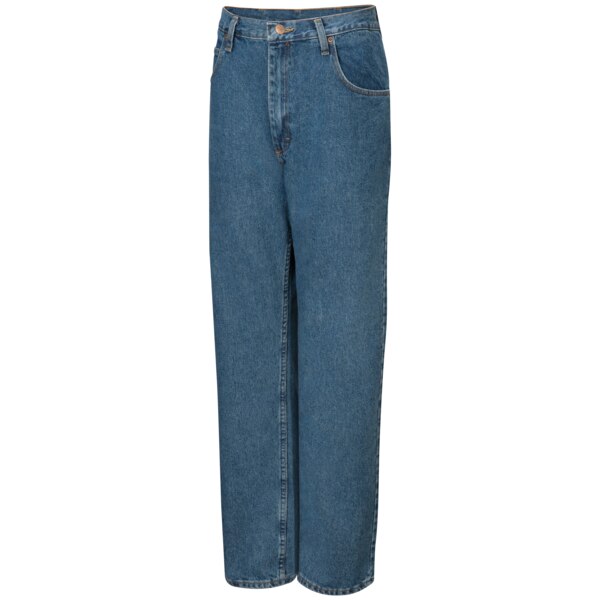 Mens Relaxed Fit Stonewash Jean