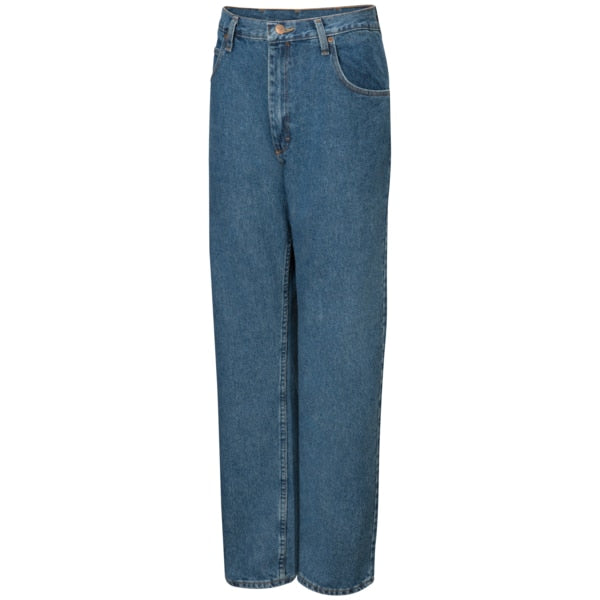 Mens Relaxed Fit Stonewash Jean