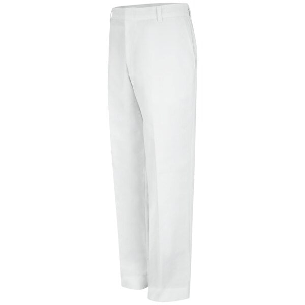 Mens White Durakap Pant 65P/35C