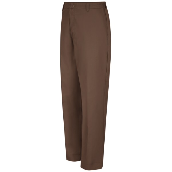 Mens Brown Pant W/Side Elastic