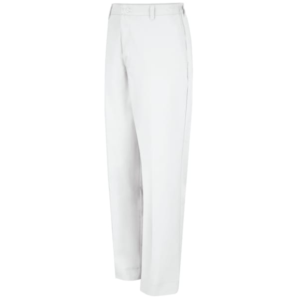 Mens White Pant W/Side Elastic