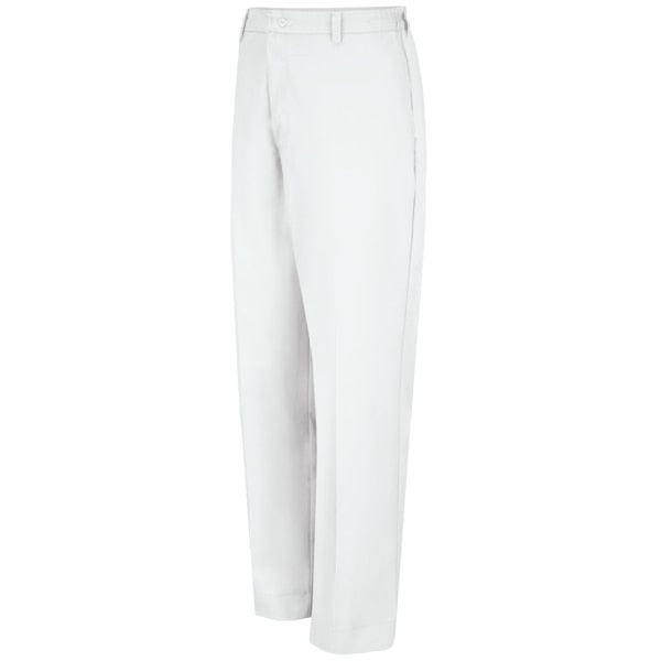 Mens White Pant W/Side Elastic