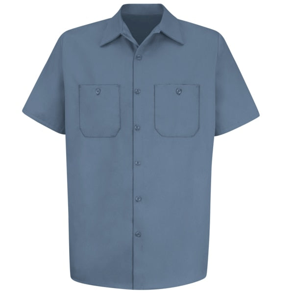 Mns Ss Post Blue Dp Cotton, XL