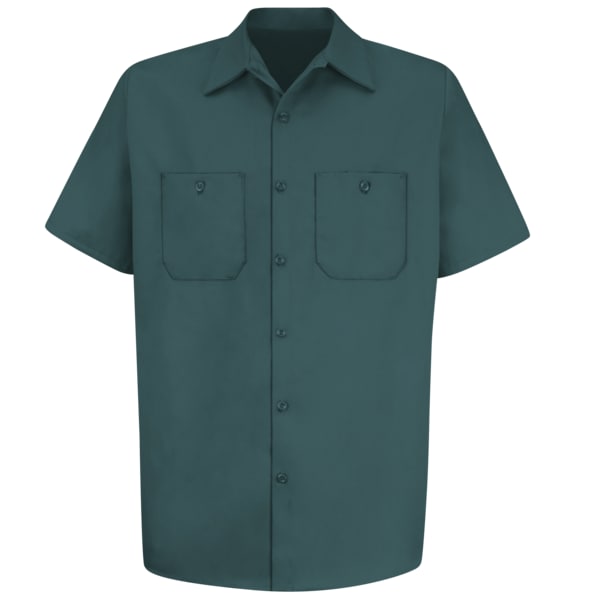 Mns S/S Spruce Grn Dp Cotton, S