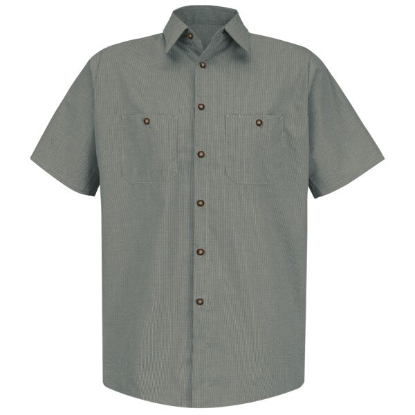 Mns Ss Huntr/Kh Banded Work Shirt, XXL