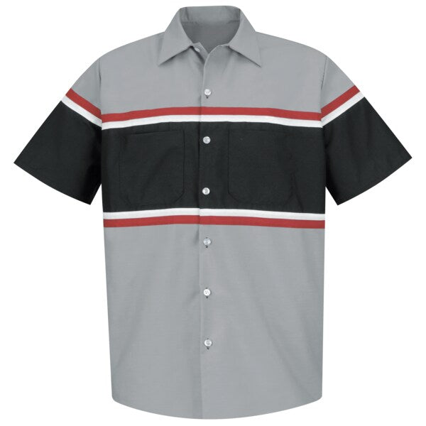 Mns Multi-Stripe Generic Image Shrt, XXL