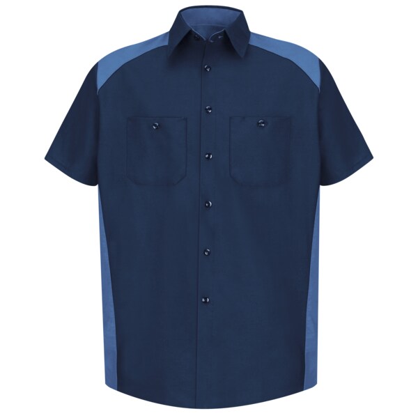 Mns Ss Motorsports Shirt - Nv/Pb, 4XL