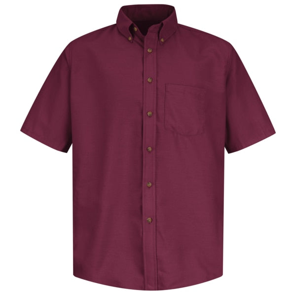 Mns Ss Button Down Poplin Shirt, By, L