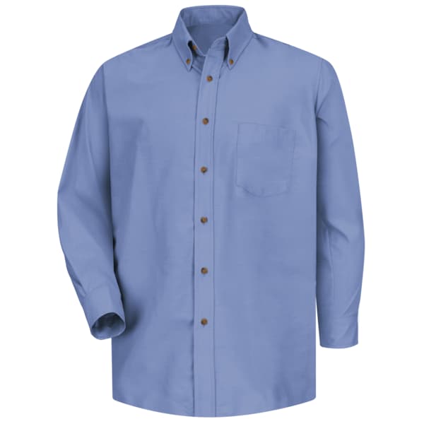 Mns Ls Button Down Poplin Shirt-Lb, 2XL