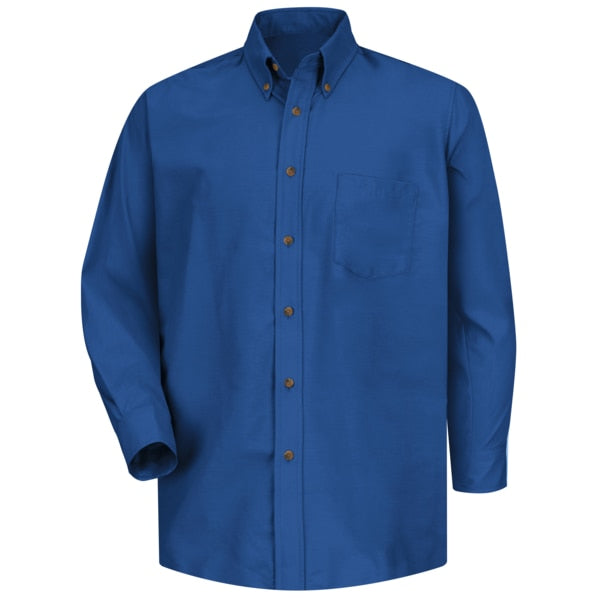 Mns Ls Button Down Poplin Shirt-Rb, 2XL