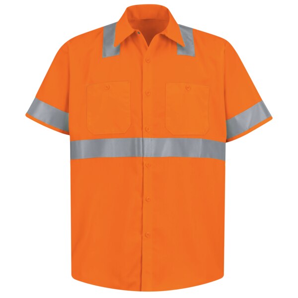 Ss Hi-Viz Workshirt - Ansi Class 2, XL