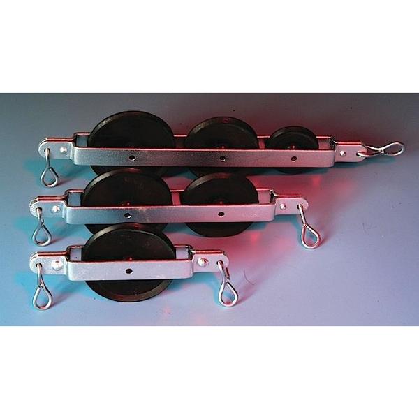 Double Tandem, 40 And 50Mm Sheaves