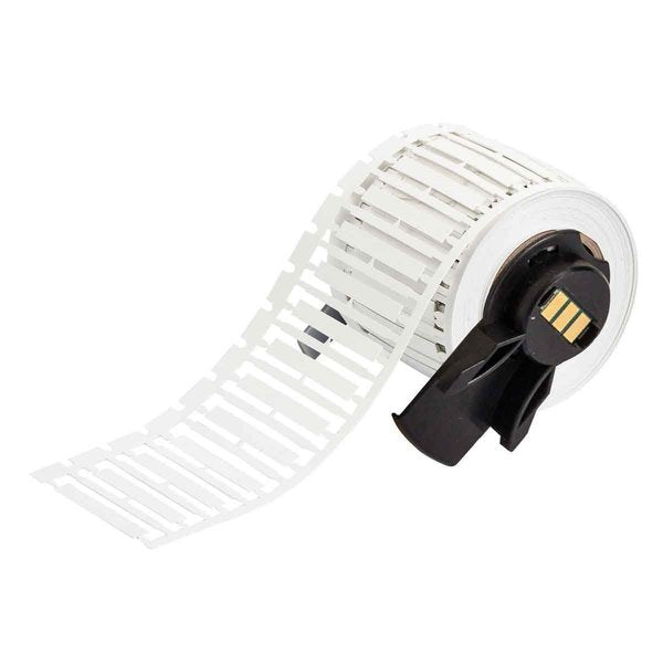 Wire Marker, Rectangle, White, 1 3/16