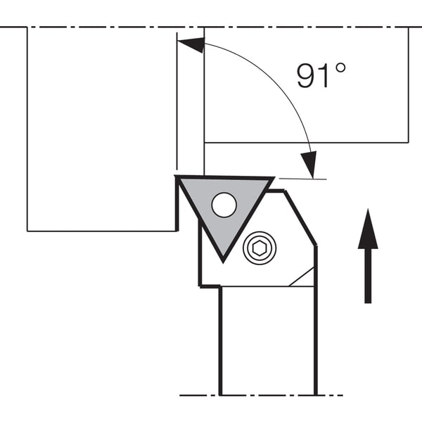 Turning Toolholder, PTFNL 2020K16