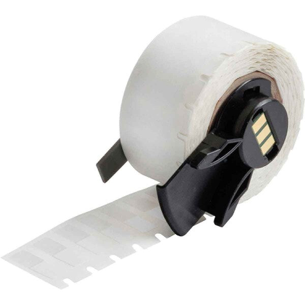 Label, 1/4 in W, Clear; White