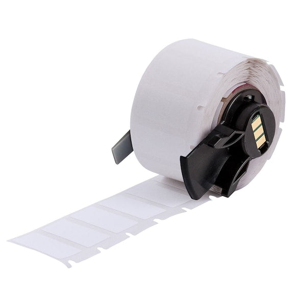 Label, 1 in W, White