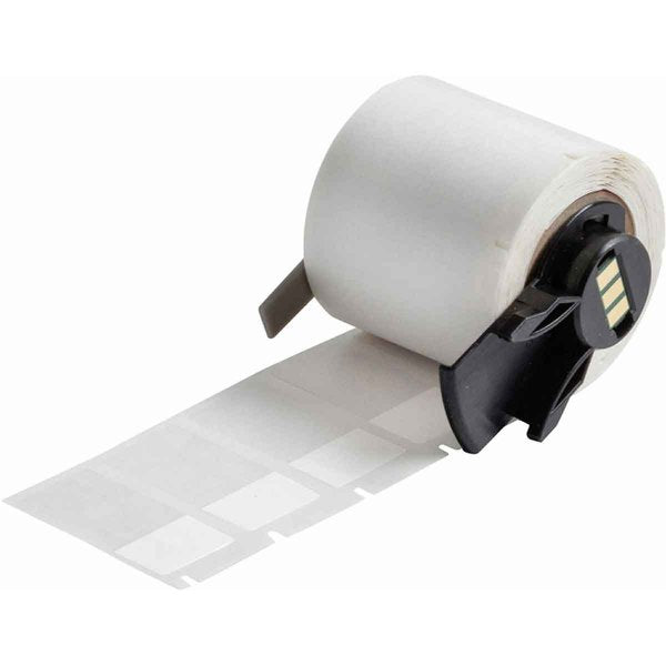 Label, 3/4 in W, Clear; White