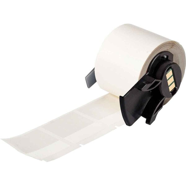 Label, 1 1/2 in W, Clear; White