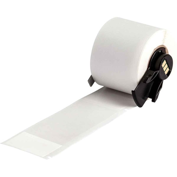 Label, 1 1/2 in W, Clear; White