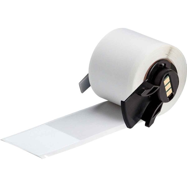 Label, 1 1/2 in W, Clear; White