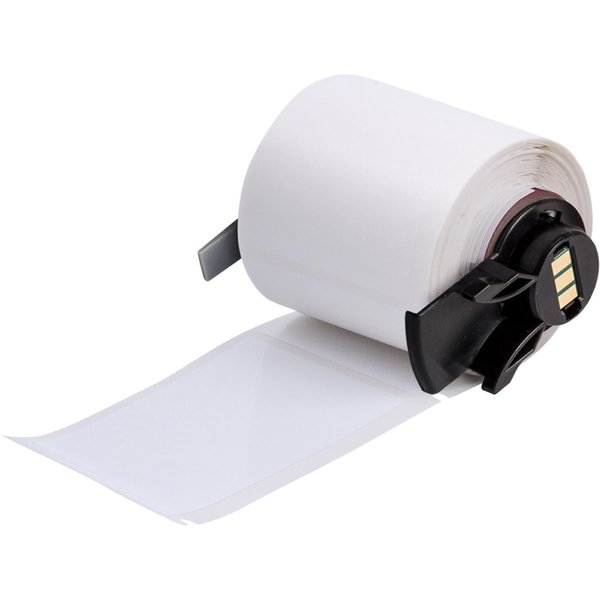 Label, 3 in W, White