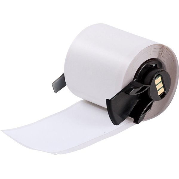 Label, 3 in W, White