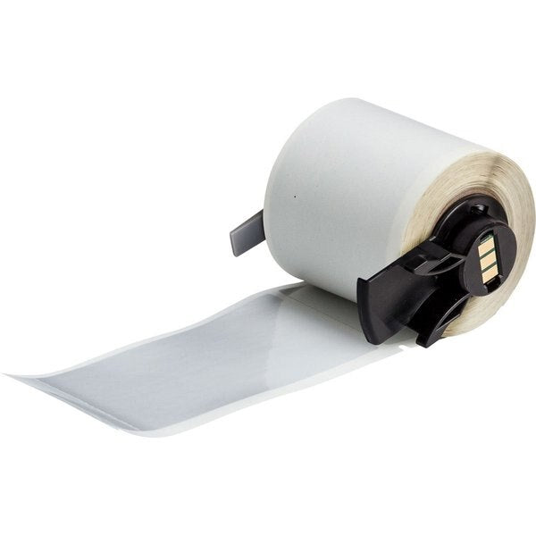 Label, 4 in W, Silver