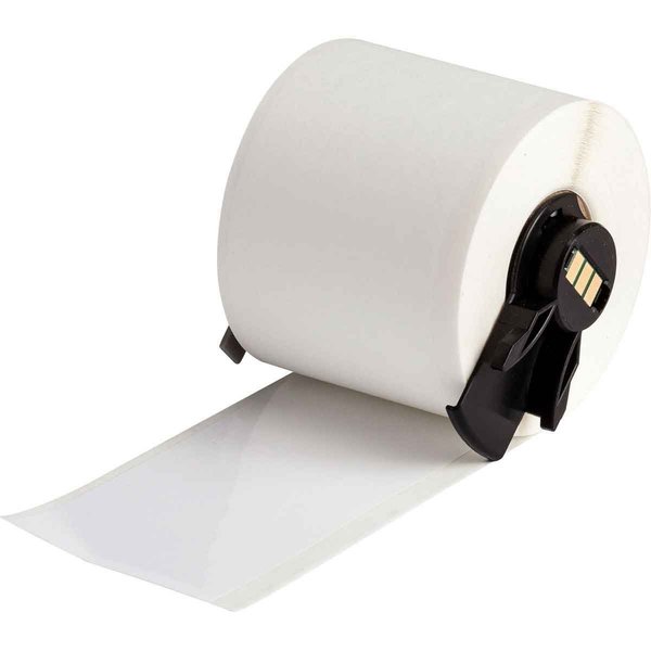 Label, 1 29/32 in W, Indoor, White