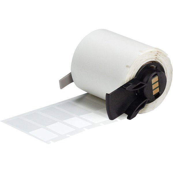 Label, 1 51/64 in W, Clear; White